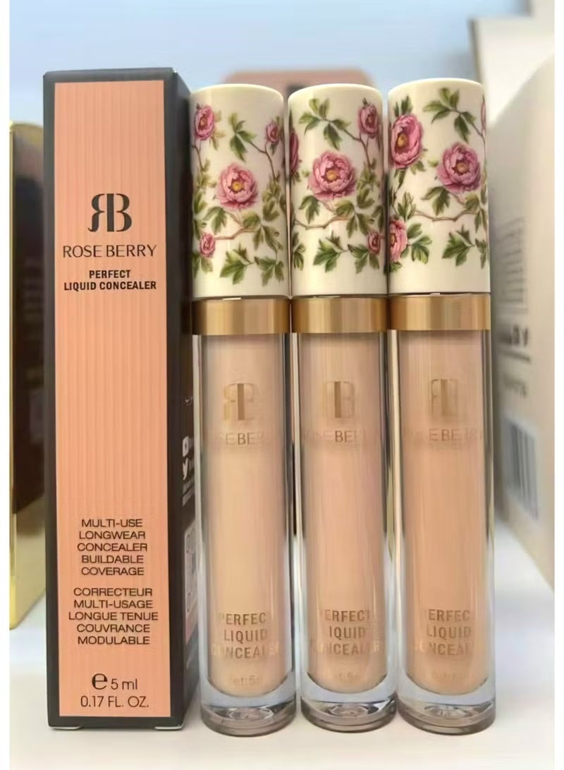 Rose Berry Perfect Liquid Concealer - Shade 03 - Image 2
